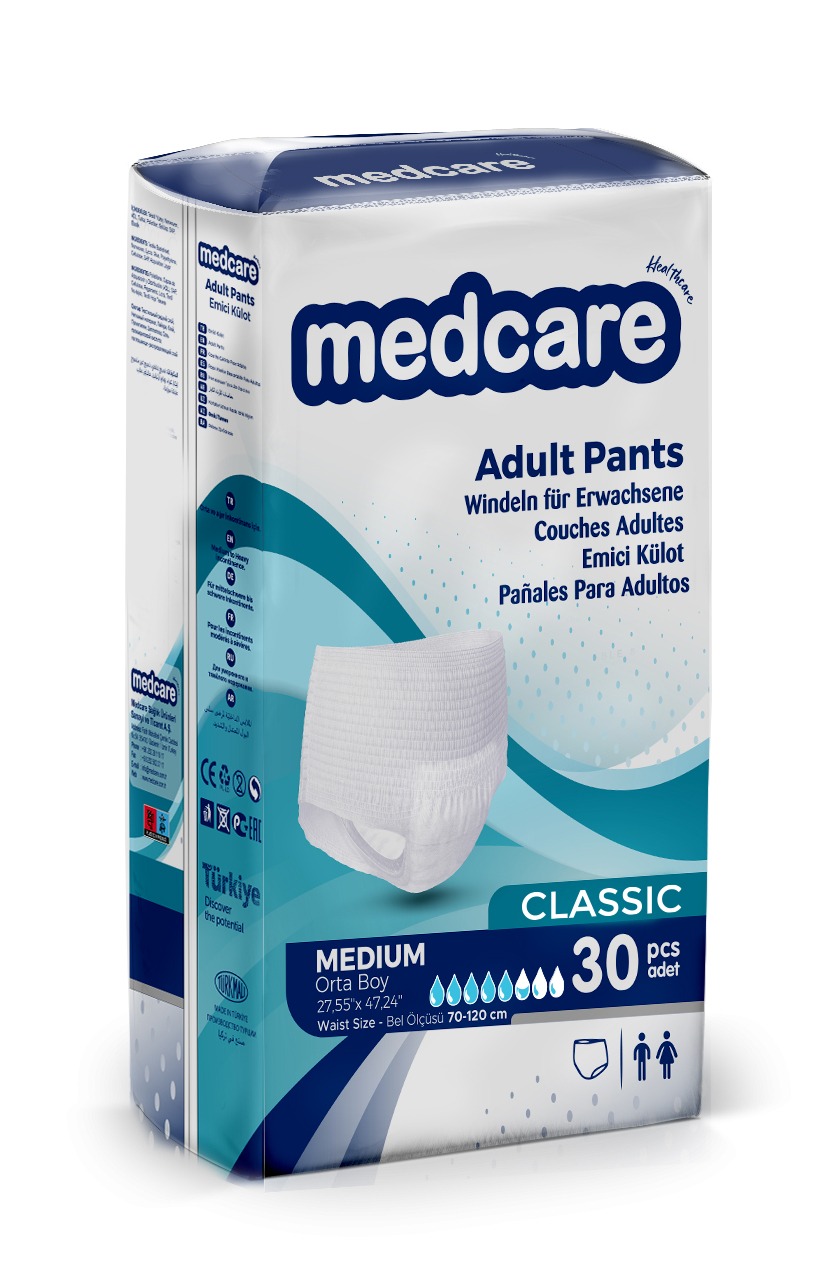 Підгузки-трусики для дорослих ТМ Medcare, М